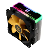 Thermalright BLACK EAGLE - Prozessor-Luftkühler - (für: LGA775, LGA1366, LGA2011-3, AM4, LGA2066, LGA1200, LGA115x Socket) - Nickelbeschichtete Kupferbasis - 120 mm - Schwarz