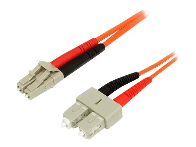 StarTech 2m Fiber Optic Cable - Multimode Duplex 62.5/125 - LSZH - LC/SC - OM1 - LC to SC Fiber Patch Cable (FIBLCSC2) - Netzwerkkabel - LC Multi-Mode (M) zu SC multi-mode (M) - 2 m - Glasfaser - Duplex - 62,5/125 Mikrometer StarTech 2m Fiber Optic Cable - Multimode Duplex 62.5/125 - LSZH - LC/SC - OM1 - LC to SC Fiber Patch Cable (FIBLCSC2) - Netzwerkkabel - LC Multi-Mode (M) zu SC multi-mode (M) - 2 m - Glasfaser - Duplex - 62,5/125 Mikrometer