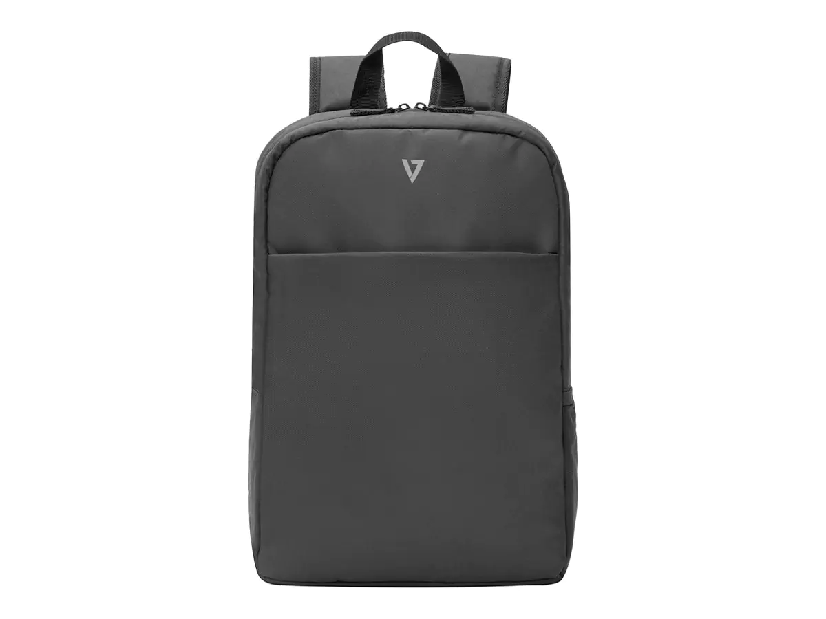 V7 Essential CBK16-BLK - Notebook-Rucksack - wasserbeständig - 40.6 cm (16") - Schwarz