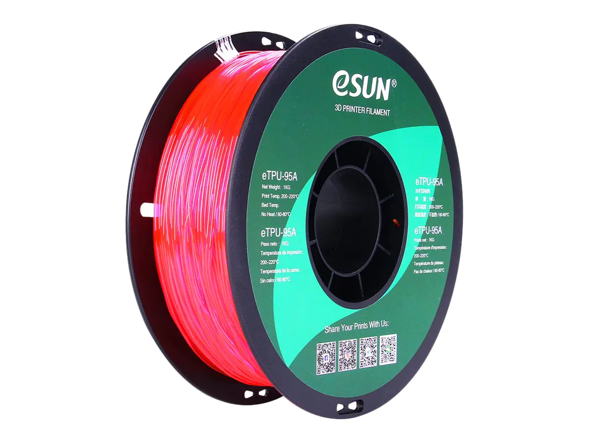 Esun - Pink - 1 kg - TPU-95A Filament (3D)
