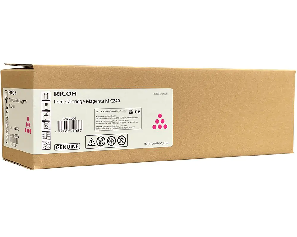 Ricoh M C240 - Magenta - original - Tonerpatrone - für Ricoh M C240FW Ricoh M C240 - Magenta - original - Tonerpatrone - für Ricoh M C240FW