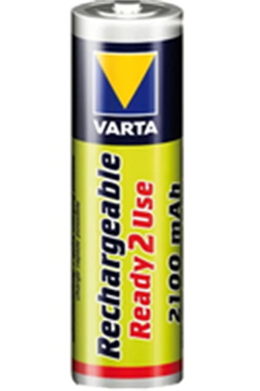 Varta Ni-MH, 2100 mAh, AA, Wiederaufladbarer Akku, AA, Nickel-Metallhydrid (NiMH), 1,2 V, 2100 mAh 56706101111