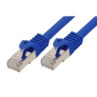 ShiverPeaks maximum connectivity Cat. 7 S/FTP 10 m, 10 m, Cat7, S/FTP (S-STP), RJ-45, RJ-45, Blau 75520-B