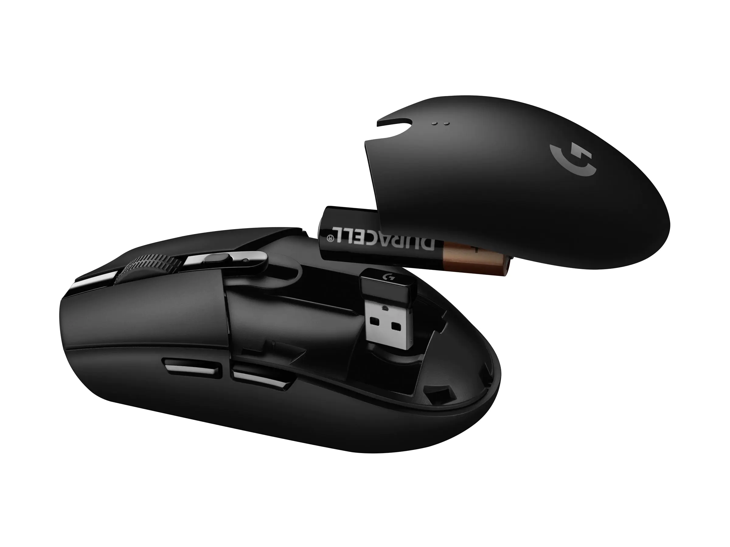 Logitech G G305 - Maus - optisch - 6 Tasten - kabellos - 2.4 GHz - kabelloser Empfänger (USB) 910-005283