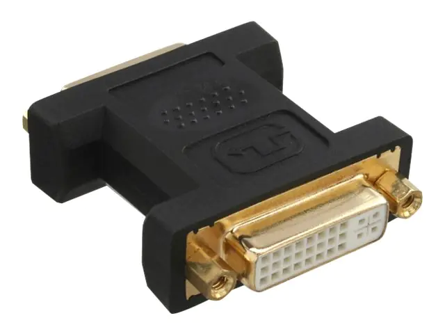 InLine - DVI-Gender Changer - DVI-I (W) zu DVI-I (W) - Schwarz