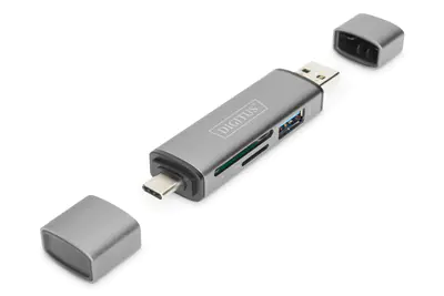 DIGITUS DA-70886 - Kartenleser (SD, microSD) - USB 3.0/USB-C DIGITUS DA-70886 - Kartenleser (SD, microSD) - USB 3.0/USB-C