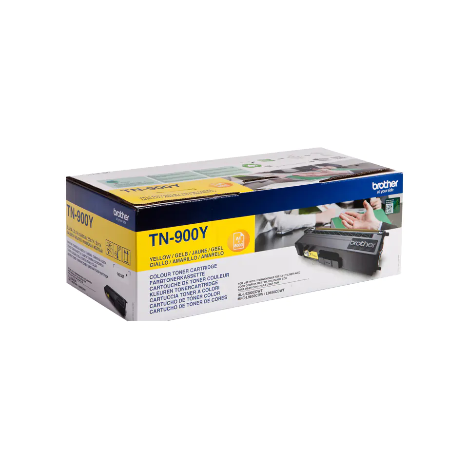 Brother TN900y - Gelb - Original - Tonerpatrone - für Brother HL-L9200CDWT, HL-L9300CDWT, HL-L9300CDWTT, MFC-L9550CDW, MFC-L9550CDWT Brother TN900y - Gelb - Original - Tonerpatrone - für Brother HL-L9200CDWT, HL-L9300CDWT, HL-L9300CDWTT, MFC-L9550CDW, MFC-L9550CDWT