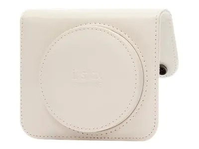 Fuji - Tasche für Kamera - Polyurethan-Kunstleder - Chalk White - für Instax SQUARE SQ1