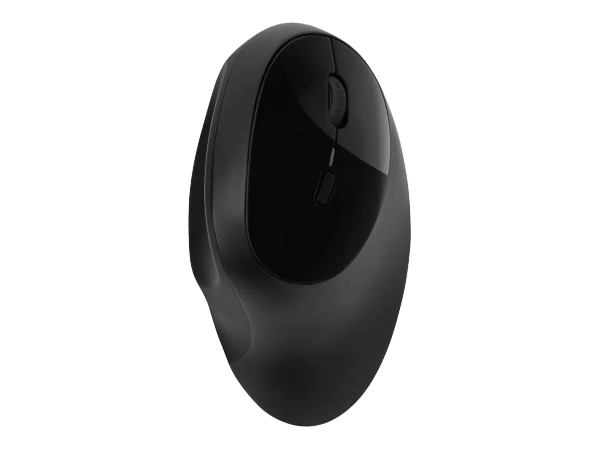 Kensington Pro Fit Ergo Wireless Mouse - Maus - ergonomisch - 5 Tasten - kabellos - 2.4 GHz, Bluetooth 4.0 LE - kabelloser Empfänger (USB) K75404EU
