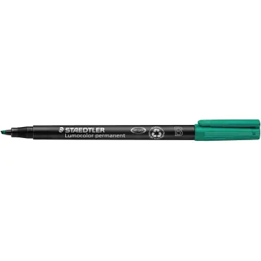 STAEDTLER Folienstift Lumocolor 314-5 1-2,5mm permanent grün