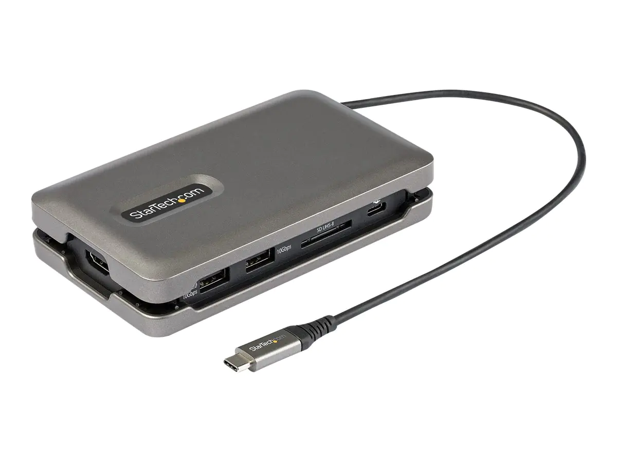StarTech.com USB C Multiport Adapter - USB C DKT31CSDHPD3