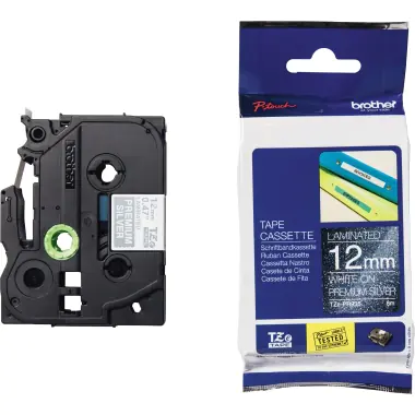 P-touch Schriftbandkassette TZEPR935 12mmx8m sw auf silber P-touch Schriftbandkassette TZEPR935 12mmx8m sw auf silber