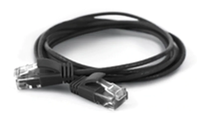 WANTEC 7316, 3 m, Cat6a, U/UTP (UTP), RJ-45, RJ-45, Schwarz
