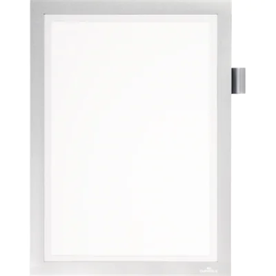 DURABLE Magnetrahmen DURAFRAME Note 499323 DIN A4 silber metallic DURABLE Magnetrahmen DURAFRAME Note 499323 DIN A4 silber metallic