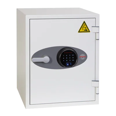 Phoenix Tresor Battery Titan 30 x 41 x 30 cm (B x H x T) Stahl weiß Phoenix Tresor Battery Titan 30 x 41 x 30 cm (B x H x T) Stahl weiß