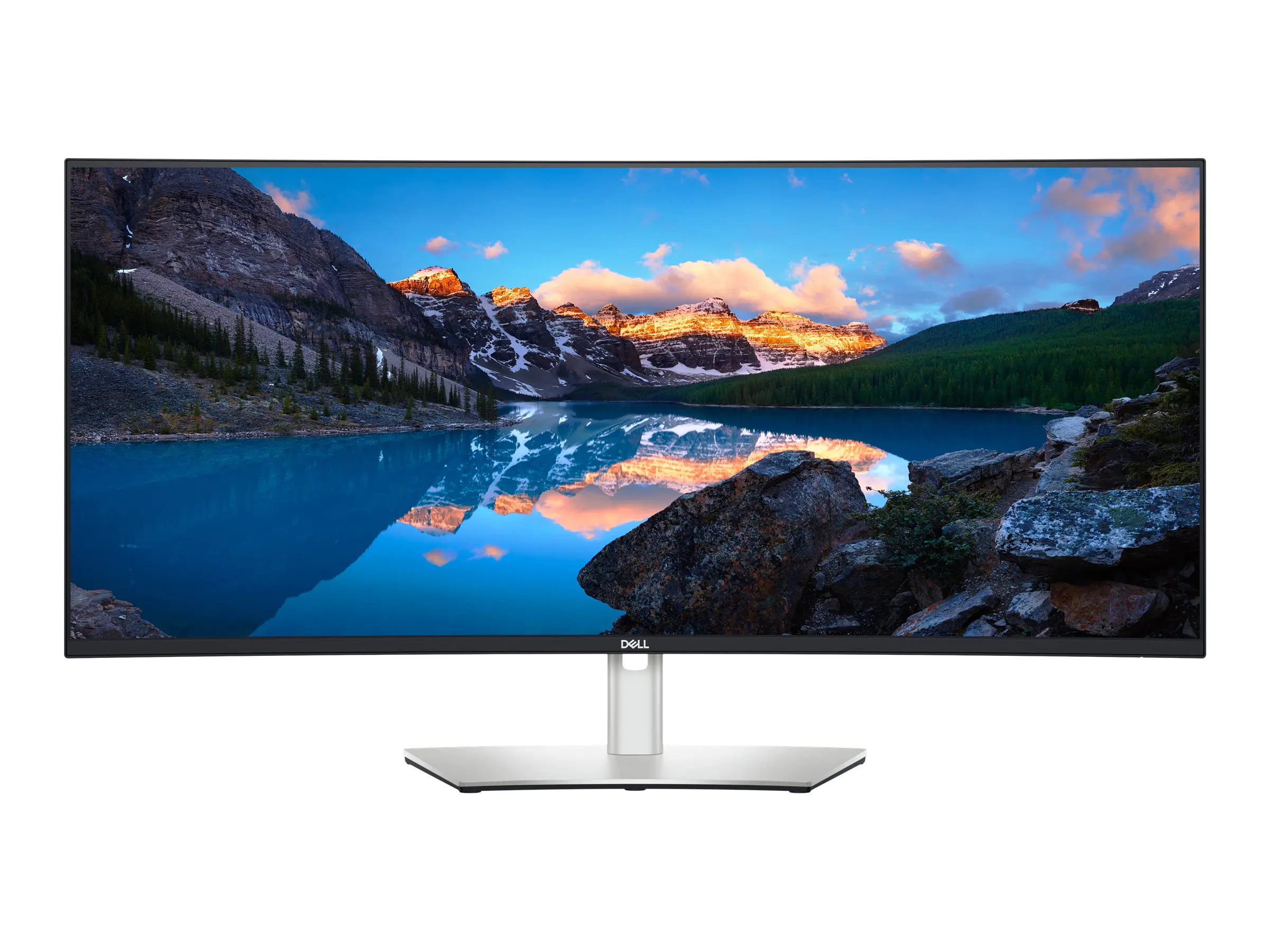 Dell UltraSharp U3824DW - LED-Monitor - gebogen - 96.5 cm (38") (37.52" sichtbar) - 3840 x 1600 WQHD+ @ 60 Hz - IPS Black - 300 cd/m² - 2000:1 - 5 ms - 2xHDMI, DisplayPort, USB-C - Lautsprecher Dell UltraSharp U3824DW - LED-Monitor - gebogen - 96.5 cm (38") (37.52" sichtbar) - 3840 x 1600 WQHD+ @ 60 Hz - IPS Black - 300 cd/m² - 2000:1 - 5 ms - 2xHDMI, DisplayPort, USB-C - Lautsprecher