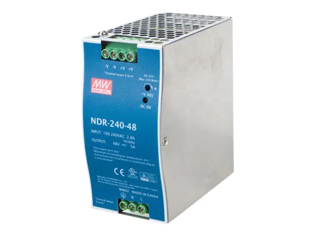 Planet MEAN WELL DR-240-48 - Netzteil (DIN-Schienenmontage PWR-240-48