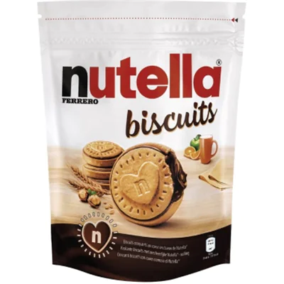 Nutella Gebäck Biscuits Schoko 304 g/Pack. Nutella Gebäck Biscuits Schoko 304 g/Pack.