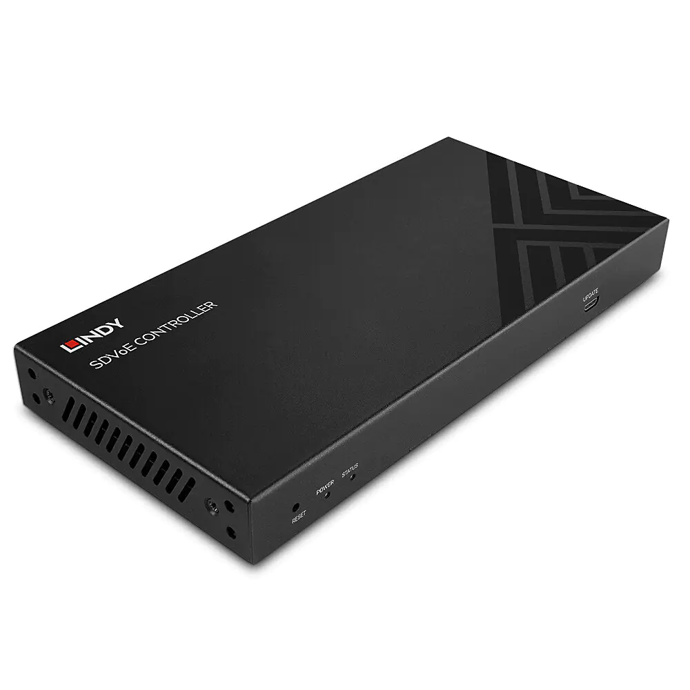 Lindy SDVoE Controller - Video-/Audio-/Infrarot-Übertrager - USB, RS-232, HDBaseT - über CAT 6 - bis zu 100 m