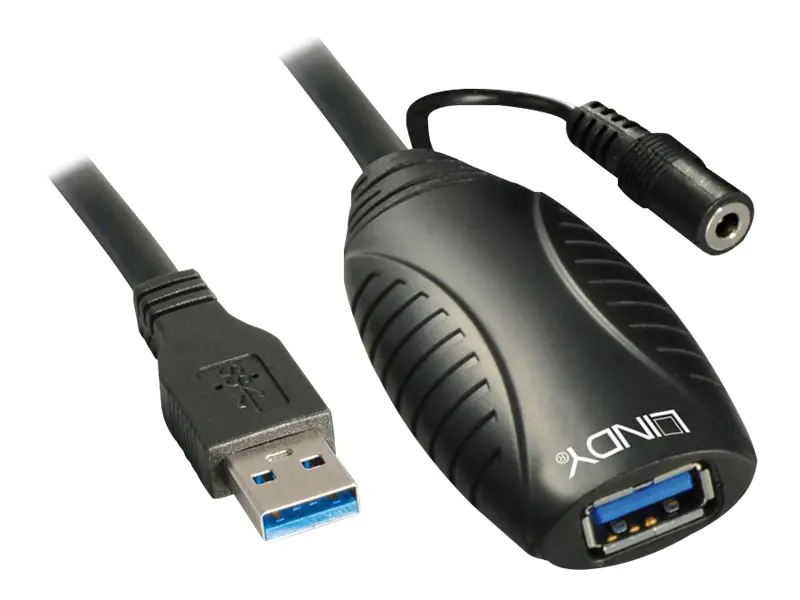 LINDY USB 3.0 Active Repeater Cable - USB-Erweiterung - USB, USB 2.0, USB 3.0 - bis zu 10 m LINDY USB 3.0 Active Repeater Cable - USB-Erweiterung - USB, USB 2.0, USB 3.0 - bis zu 10 m