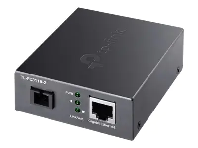 TP-LINK TL-FC311A-20 - V1 - Medienkonverter - GigE - 1000Base-T, WDM, 1000Base-SC - RJ-45 / SC Single-Modus - bis zu 20 km - 1310 (RX)