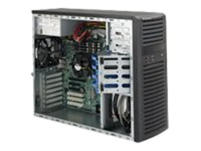 Supermicro SC732 D4-903B - Tower - E-ATX 900 Watt - Schwarz - USB/Audio