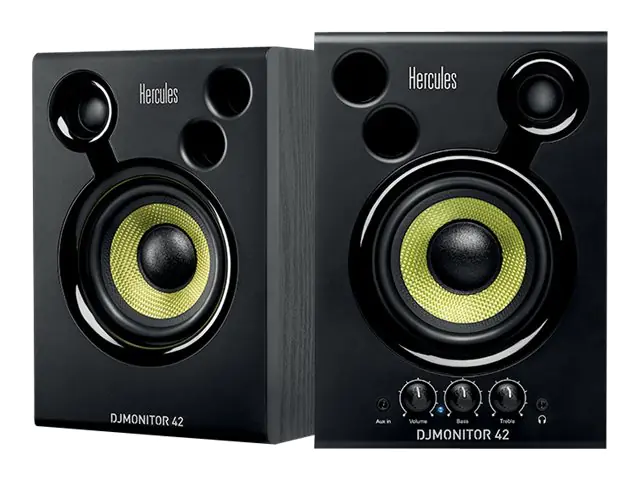 Hercules DJ Monitor 42 - Monitorlautsprecher - 40 Watt (Gesamt) 4780886