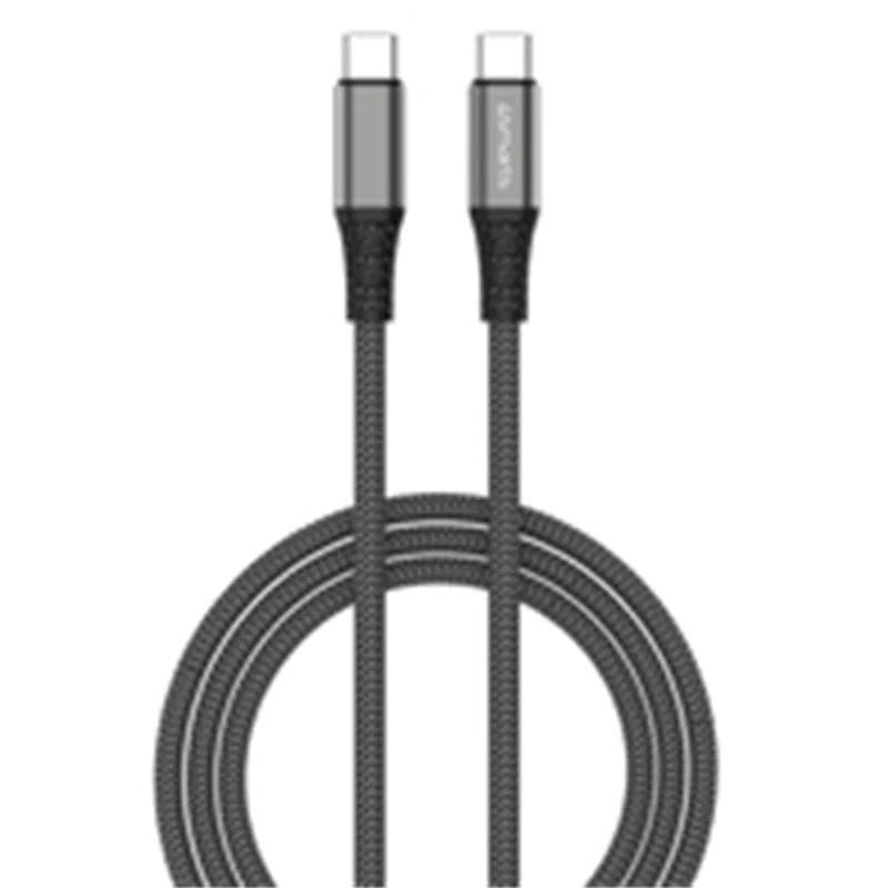 4smarts USB-C auf Kabel PremiumCord 100W 3m schwarz