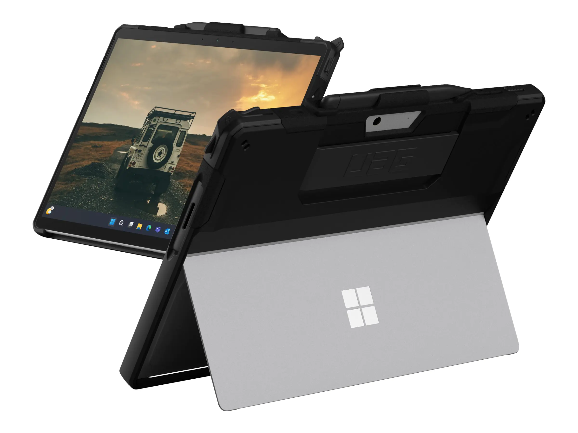 UAG Scout Series Rugged Case for Surface Pro 9 Case Scout Series- Black - Hintere Abdeckung für Tablet - Schwarz - für Microsoft Surface Pro 9
