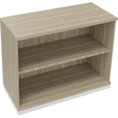 Regal 2OH B1000xT442xH781mm Verkehrsweiß/Eiche Natur Regal 2OH B1000xT442xH781mm Verkehrsweiß/Eiche Natur