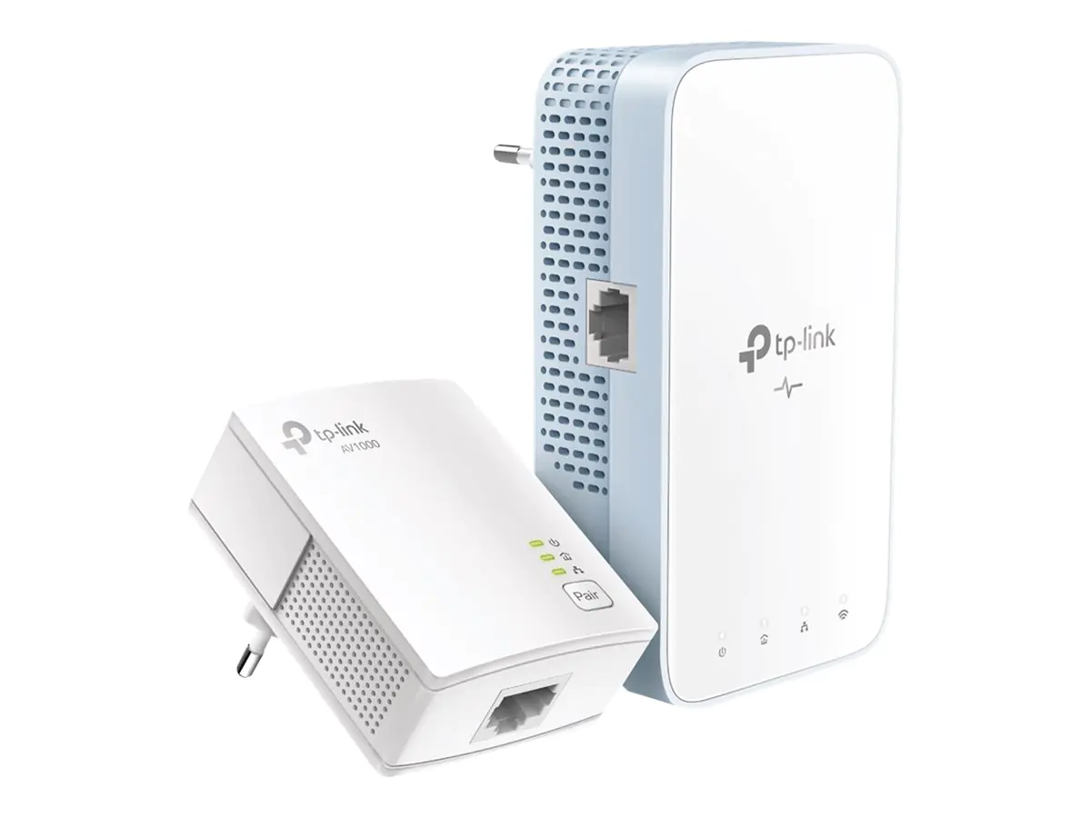 TP-Link TL-WPA7517 KIT V2 Wi-Fi Kit - Powerline Adapterkit - 1GbE, HomePlug AV (HPAV), HomePlug AV (HPAV) 2.0, IEEE 1901 - Wi-Fi 5 - Dual-Band - an Wandsteckdose anschließbar