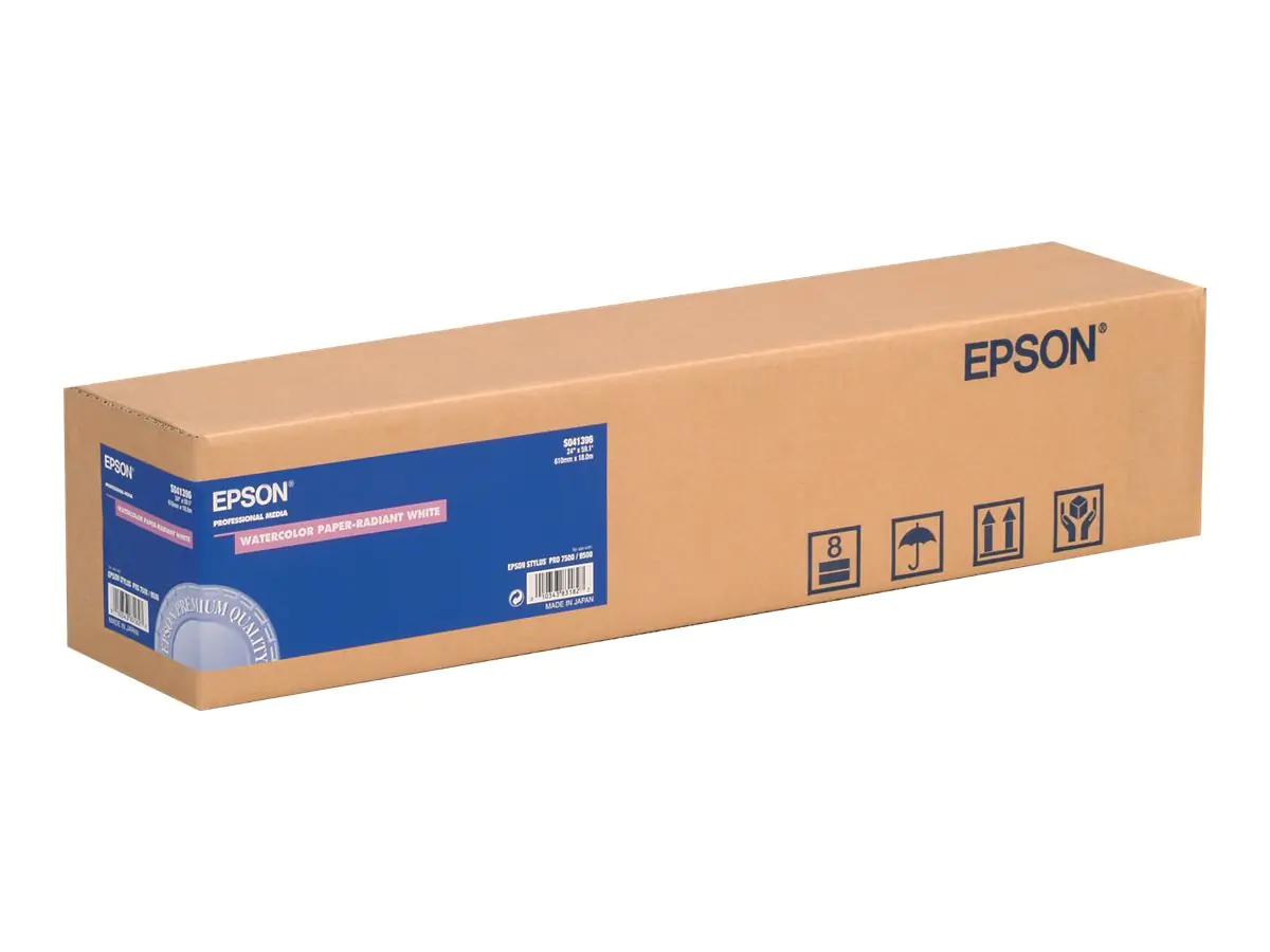 Epson Watercolor Paper - Matt - Radiant White - Rolle A1 (61,0 cm x 18 m)
