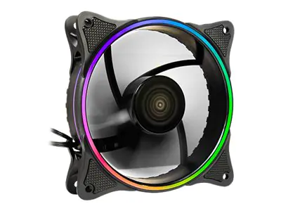 Inter-Tech Gehäuselüfter - 120 mm - Schwarz 88885552