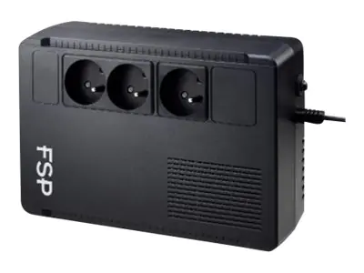 FSP Eco 800 - USV - Wechselstrom 110/120/220/230/240 V - 480 Watt - 800 VA - 5 Ah - Ausgangsanschlüsse: 3