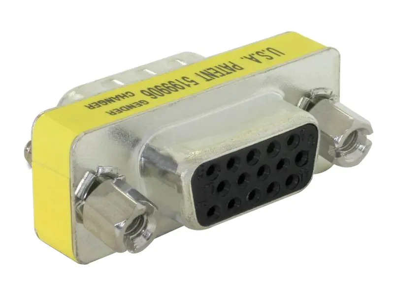 Delock - VGA-Gender Changer - HD-15 (VGA) (W) zu HD-15 (VGA) (W) Delock - VGA-Gender Changer - HD-15 (VGA) (W) zu HD-15 (VGA) (W)