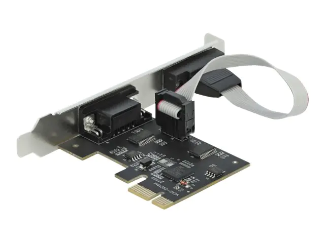 Delock PCI Express Card to 2 x Serial RS-232 90001