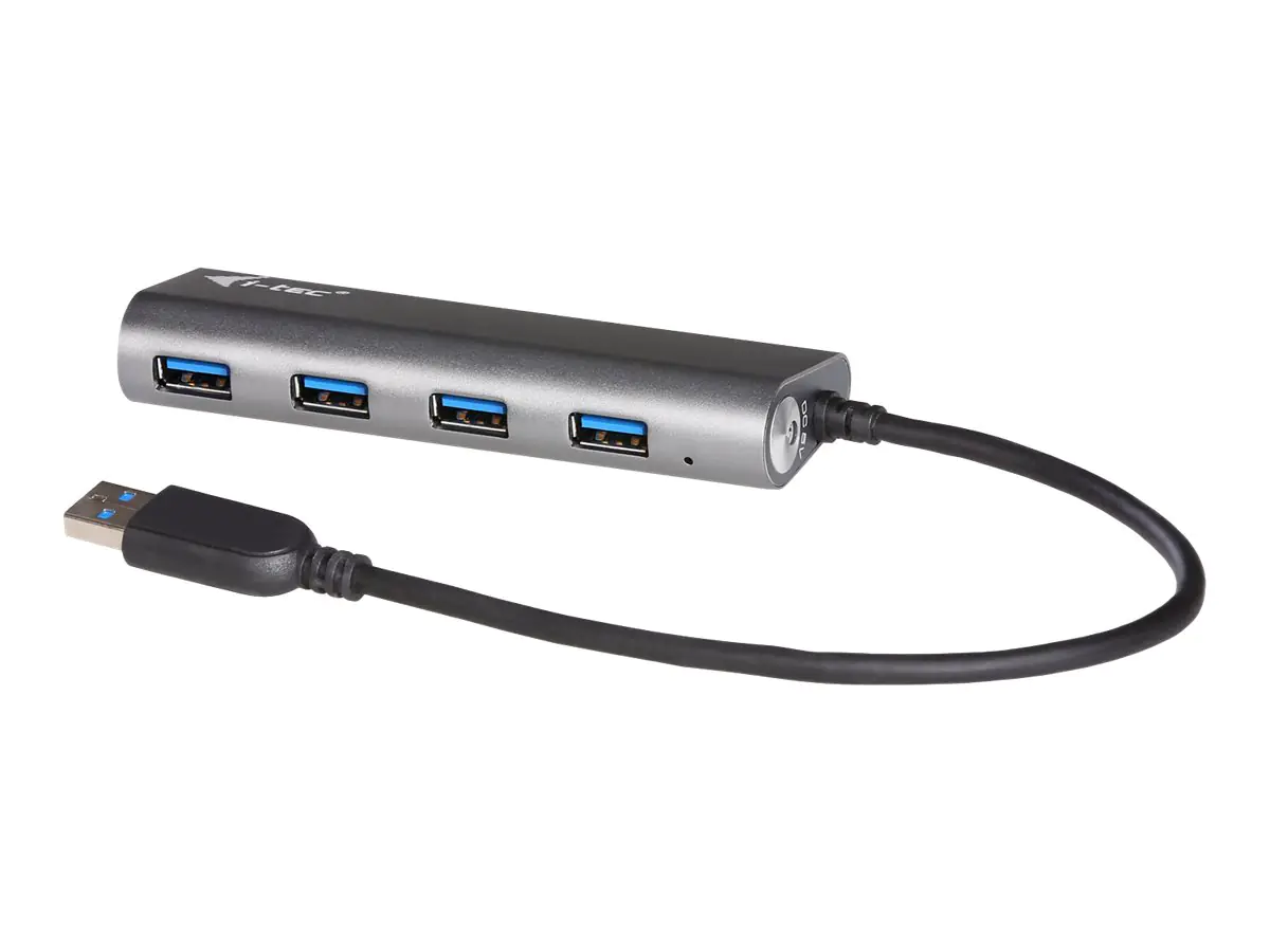 i-Tec USB 3.0 Metal Charging HUB - Hub - 4 x SuperSpeed USB 3.0 - Desktop i-Tec USB 3.0 Metal Charging HUB - Hub - 4 x SuperSpeed USB 3.0 - Desktop
