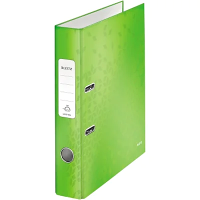 Leitz Ordner WOW 10060054 DIN A4 50mm Pappe grün