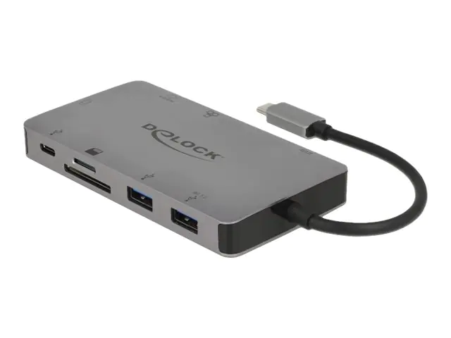 Delock - Dockingstation - USB-C - VGA, HDMI - 1GbE