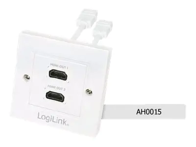 LogiLink Anschlussdose, Unterputz - HDMI X AH0015