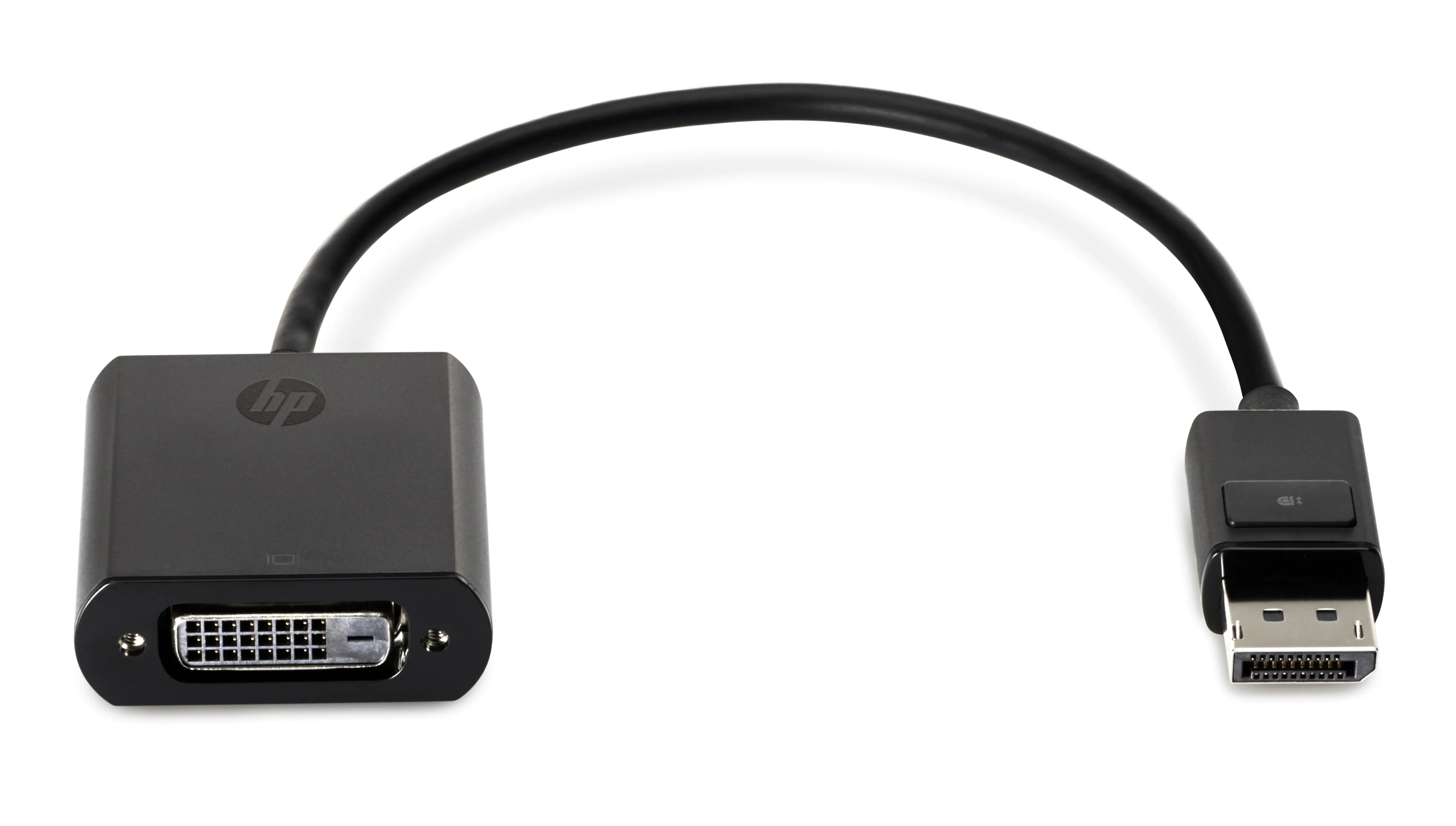 HP DisplayPort to DVI-D Adapter - DisplayPort-Adapter - Single Link - DisplayPort (M) zu DVI-D (W) - 19 cm - eingerastet HP DisplayPort to DVI-D Adapter - DisplayPort-Adapter - Single Link - DisplayPort (M) zu DVI-D (W) - 19 cm - eingerastet
