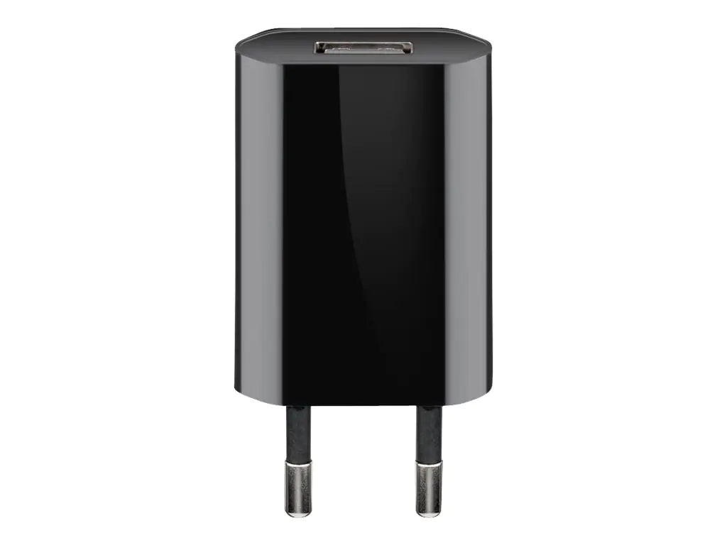 goobay - Netzteil - 5 Watt - 1 A (USB) - Schwarz goobay - Netzteil - 5 Watt - 1 A (USB) - Schwarz