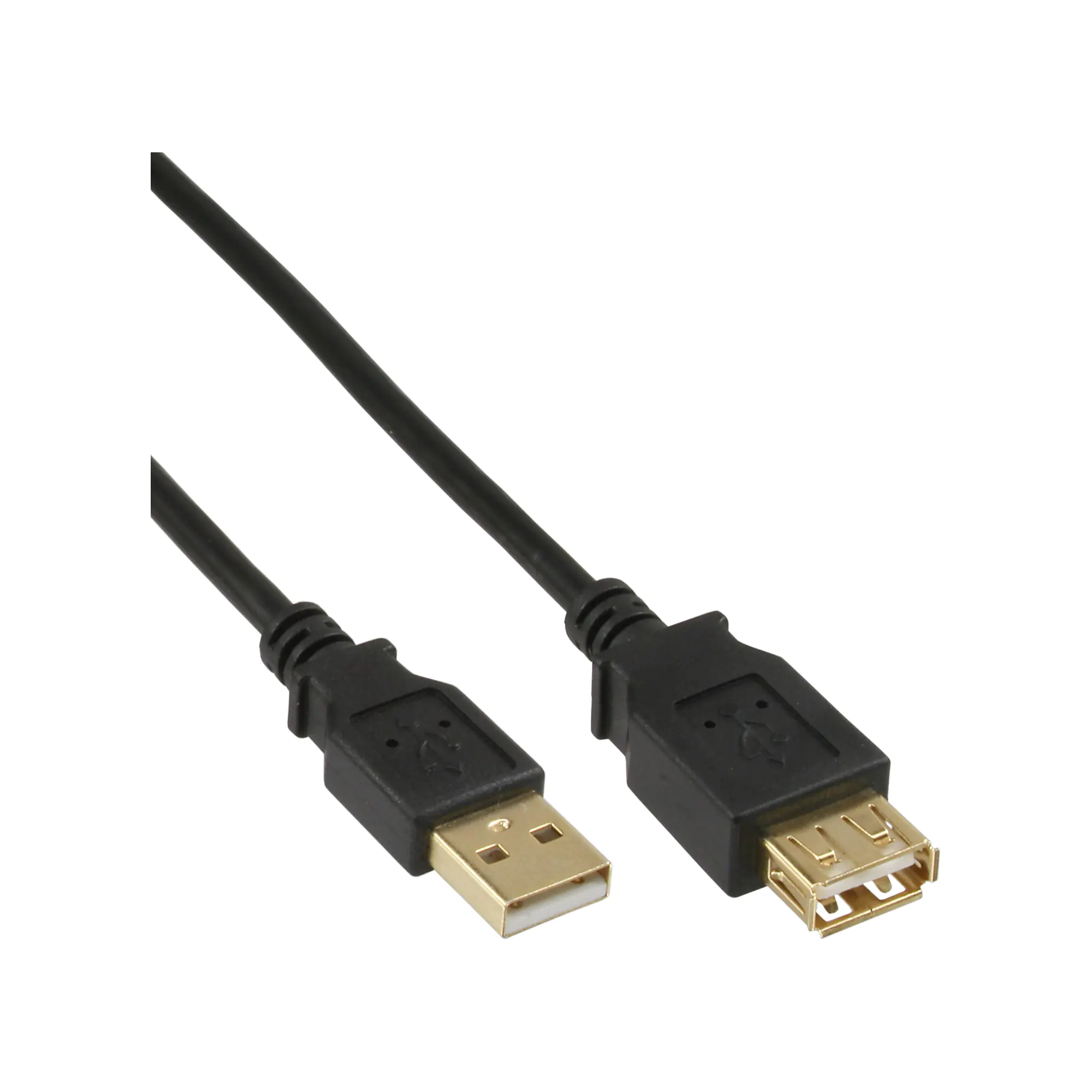 InLine - USB-Verlängerungskabel - USB (W) bis USB (M) - USB 2.0 - 5 m - Schwarz InLine - USB-Verlängerungskabel - USB (W) bis USB (M) - USB 2.0 - 5 m - Schwarz