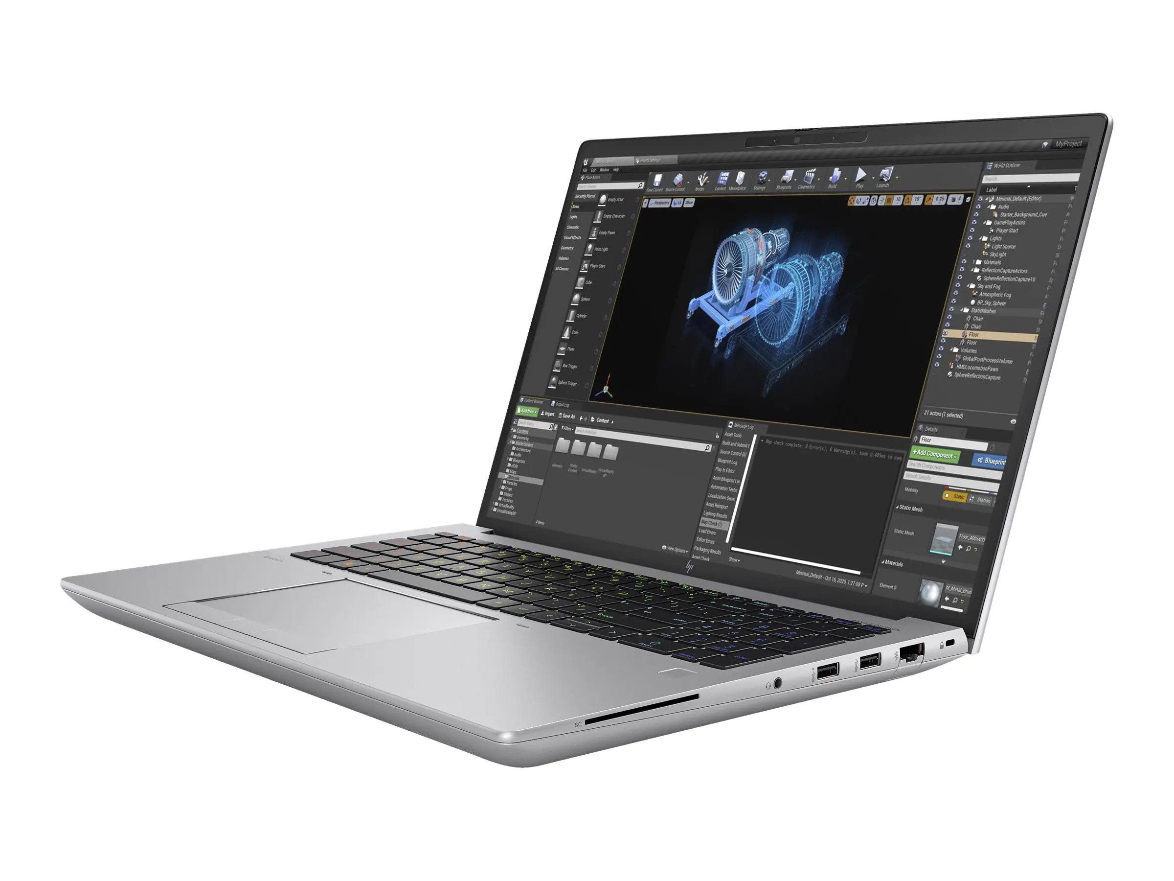 HP ZBook Fury 16 G10 Mobile Workstation - Intel Core i9 13950HX / 2.2 GHz - Win 11 Pro - RTX 3500 Ada - 32 GB RAM - 1 TB SSD NVMe, TLC - 40.6 cm (16") IPS 1920 x 1200 - NFC, Wi-Fi 6E, Bluetooth - kbd: Deutsch