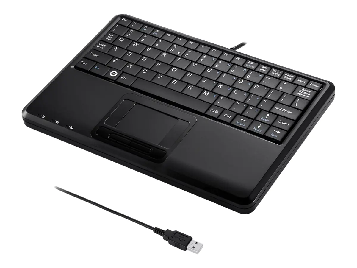 Perixx PERIBOARD-510H Plus - Super-Mini - Tastatur PERIBOARD-510 H PLUS US