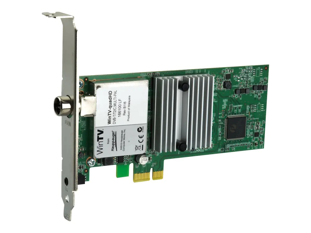 Hauppauge WinTV quadHD - Digitaler TV-Empfänger - ATSC, QAM - HDTV - PCIe