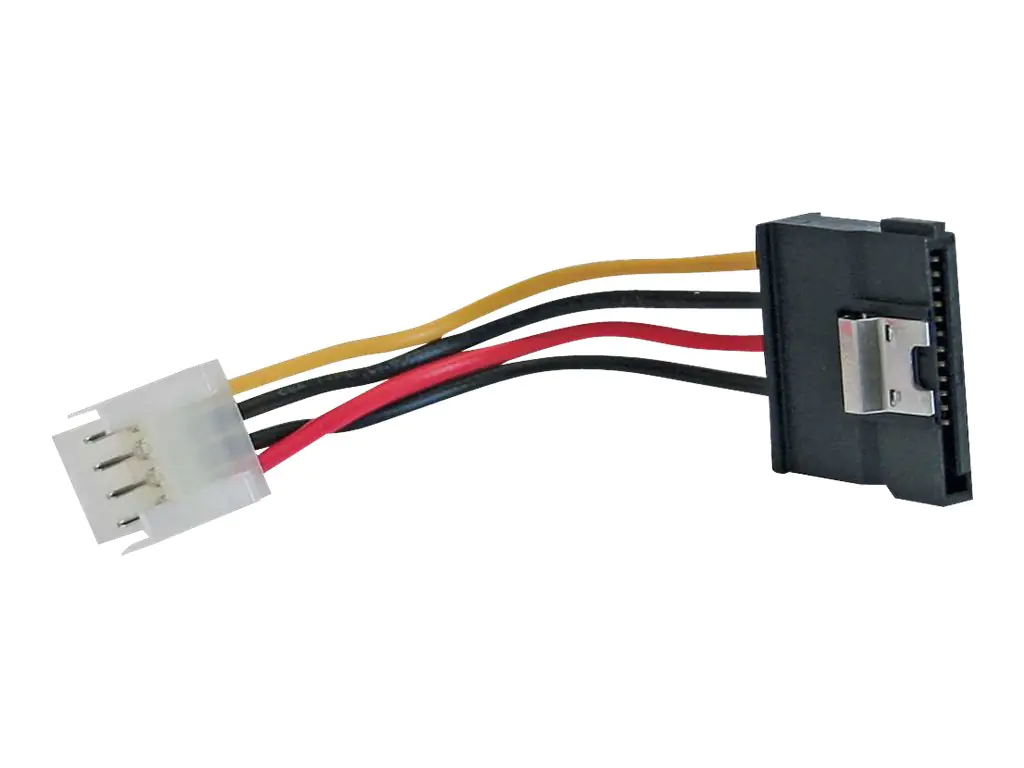 InLine - Netzteil - interne Stromversorgung, 4-polig (W) zu SATA-Stromstecker (M) - 15 cm