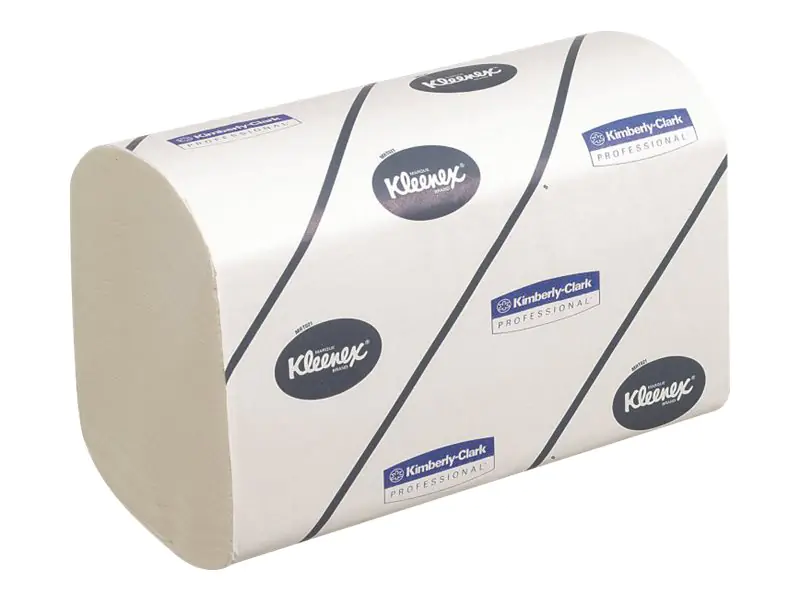 Kleenex Ultra Medium - Papiertücher - AIRFLEX-Gewebe - 124 Blätter - Interfold-Falzung - weiß (Packung mit 15) 6778