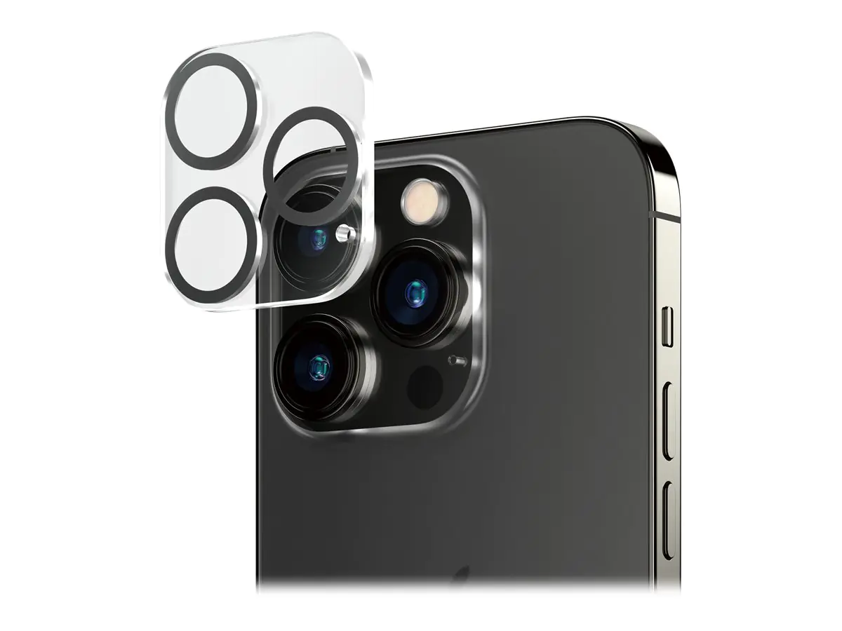 PanzerGlass PicturePerfect - Objektivschutz für Handy - Rahmenfarbe schwarz - für Apple iPhone 14 Pro, 14 Pro Max PanzerGlass PicturePerfect - Objektivschutz für Handy - Rahmenfarbe schwarz - für Apple iPhone 14 Pro, 14 Pro Max