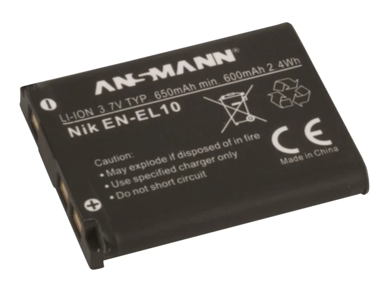 Ansmann A-Nik EN EL 10 - Batterie - Li-Ion 1400-0037